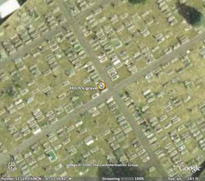 Google Earth graves location