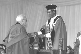 Honorary degree for David Rattray