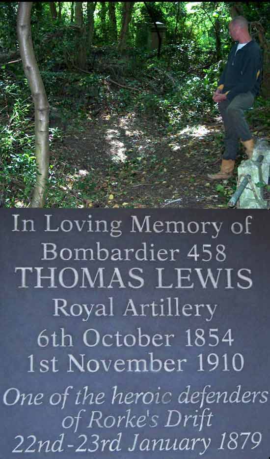 Memorials to Thomas Lewis RA
