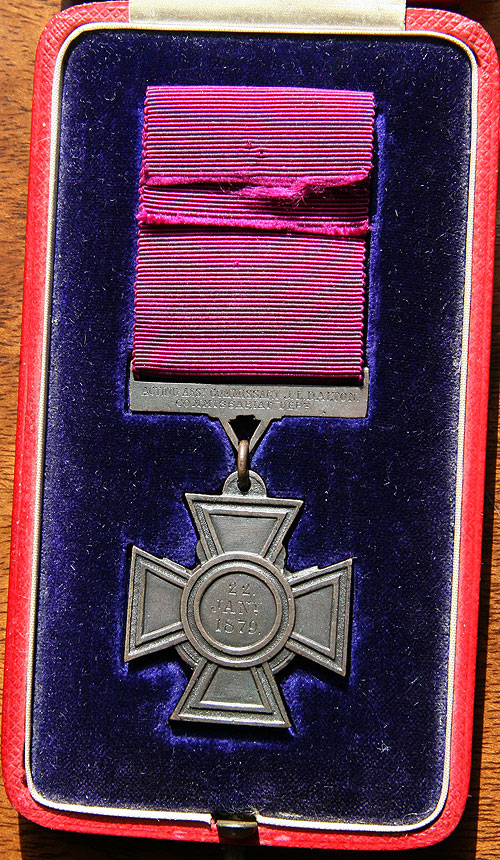 Rear of medal